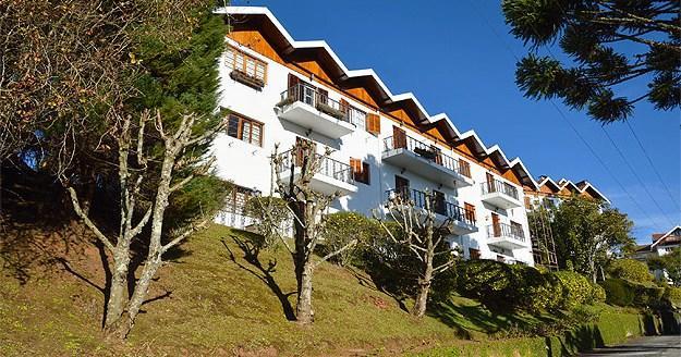 Apartamento Campos do Jordão Esterno foto